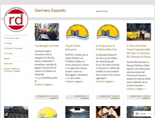 Tablet Screenshot of gennaroespositoblog.com